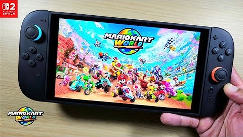 Mario Kart World Nintendo Switch 2 Gameplay