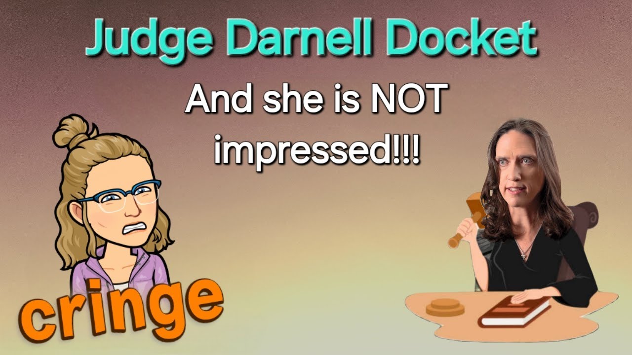 Judge Darnell Docket - With an angry Judge D! - YouTube