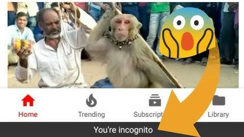 Enable Incognito mode in YouTube | watch YouTube videos anonymously
