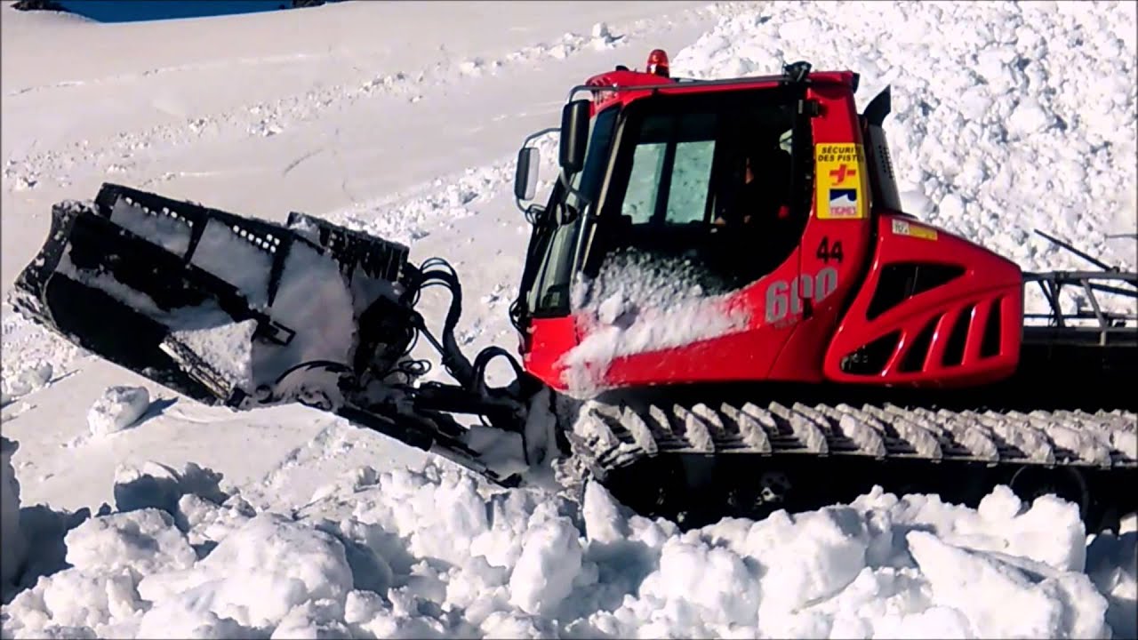 SUMMER SNOWCAT TIGNES YouTube