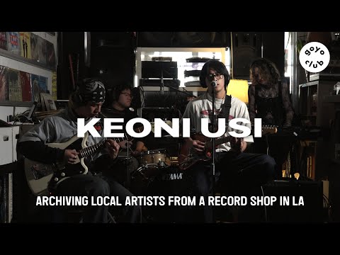 Keoni Usi - finding records live | boyle heights record store | FR036