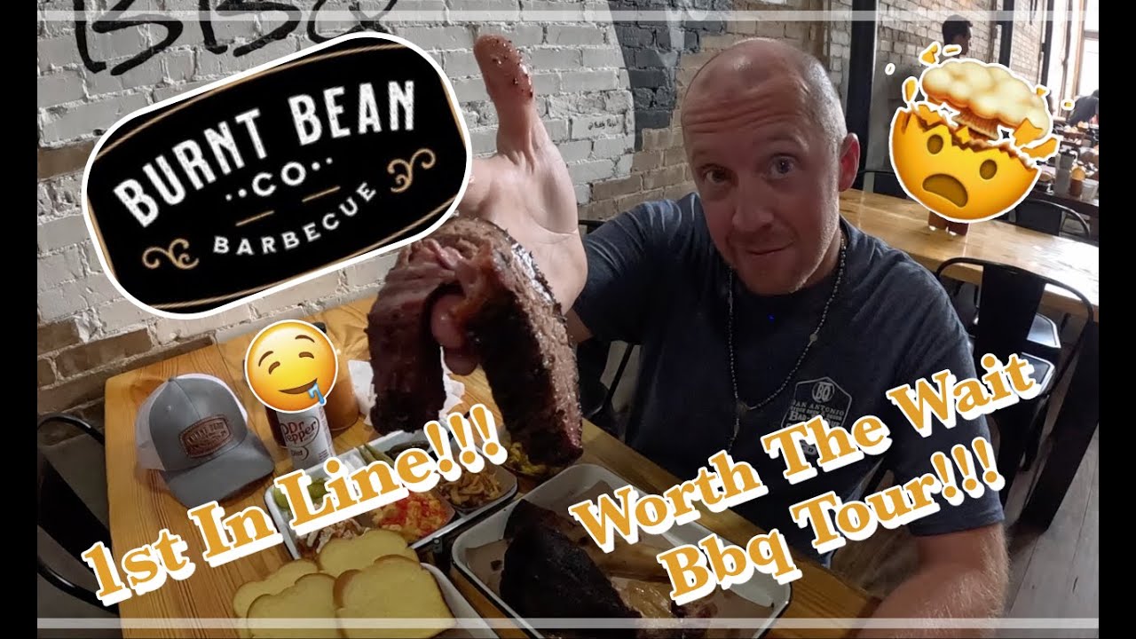 Ep.08 : 1st In Line At Burnt Bean Bbq!!!  Worth The Wait Bbq Tour!!!