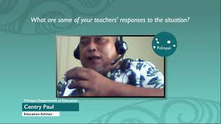 Pacific Education Systems’ Response to the COVID-19 Pandemic (REL Pacific)