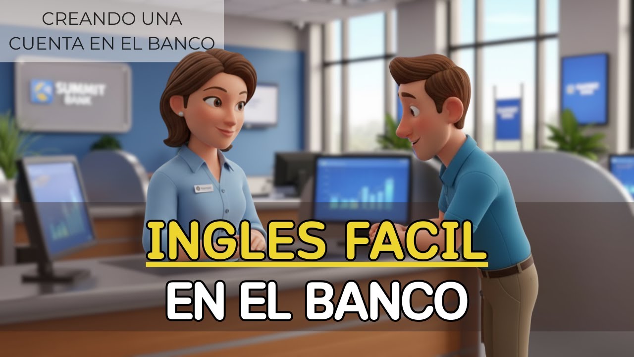 Изучайте английский с помощью этого РЕАЛЬНОГО диалога в банке 😱💳 | Открываю счёт в первый раз