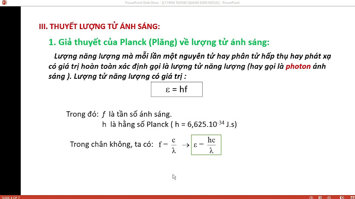 Tần số ngưỡng quang điện của kim loại là gì