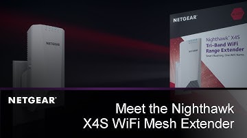 Meet the NETGEAR Nighthawk X4S Tri-Band Wall-Plug WiFi Mesh Extender