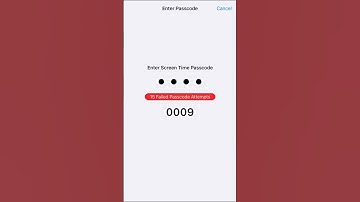 Entering The Screen Time Passcode Until It Unlocks Part 10