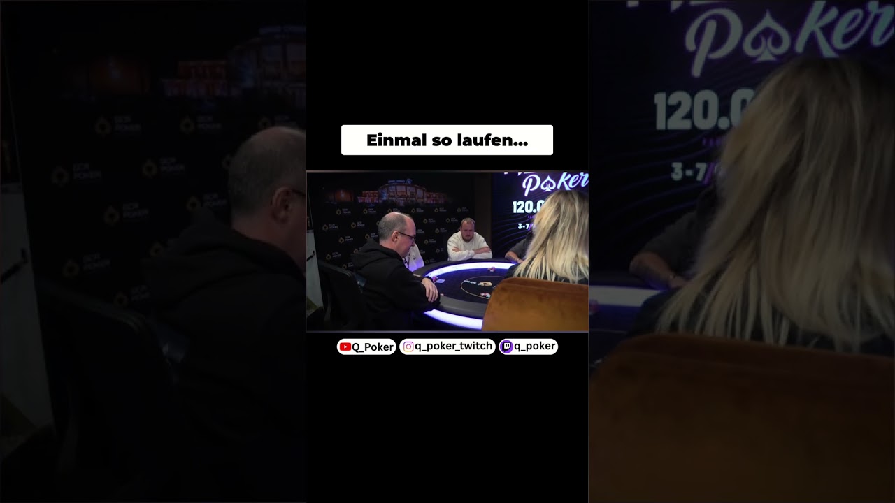 Poker Heads-Up: Die "Zauberkarte" entscheidet das Spiel! #shorts