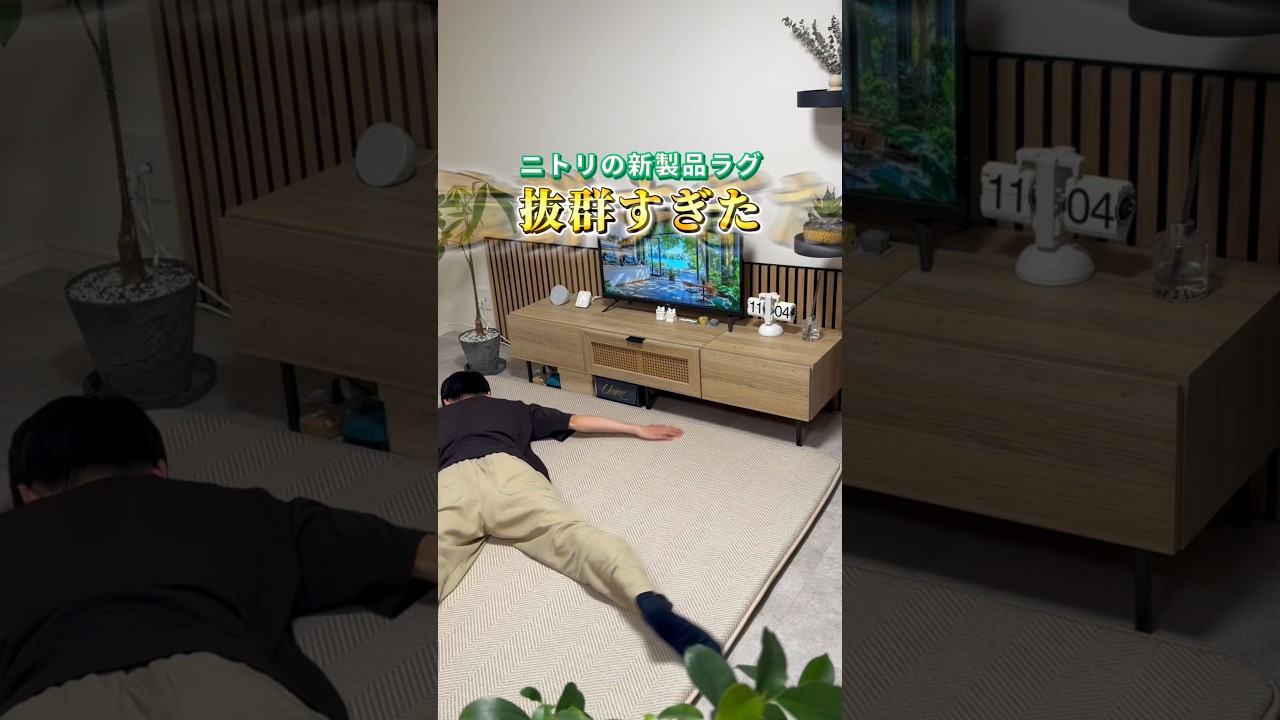 これは沼る!もっちりラグ