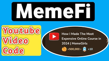 How I Made The Most Expensive Online Course In 2024 | MemeFi Video Code