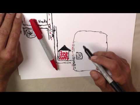 Ask Tourist Booth For Directions? Map Drawing Directions