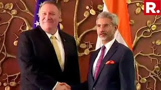EAM S. Jaishankar Meets US Secretary Of State Mike Pompeo