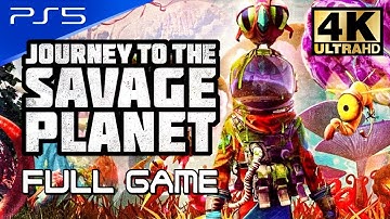 Journey to the Savage Planet - PS5 4K Full Game Walkthrough Longplay Playthrough Part