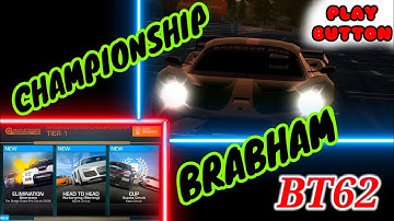 Real Racing 3 : Brabham BT62 championship | android game play button 1080p