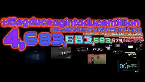 Numbers 1 to 1 Octosexagintaducentillion (268/300) Trucentillion