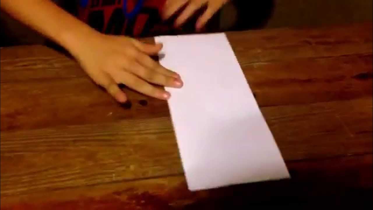 How to make a paper popper and a paper plane YouTube