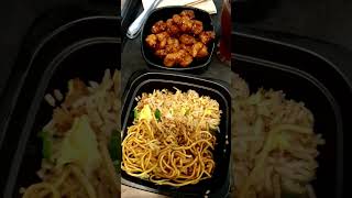 Orange Chicken with Rice Meal Panda Express Manila @akyoh