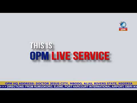 OMEGA POWER MINISTRIES OPM Live Stream - YouTube