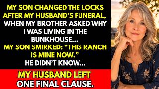 My Son Changed The Locks On My House After My Husband’s Funeral — But He Froze When My Brother...