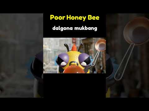 Eating emoticons in <strong>order</strong> dalgona mukbang #poor #honeybee #mygametoon