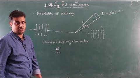 Scattering and Cross section - By Sandeep Sharma Assistant Professor (Physics)