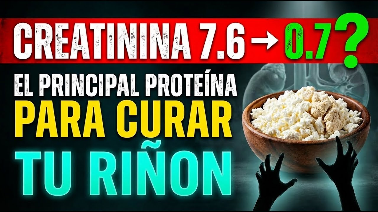 ¿De Creatinina 7.6 a 0.7? Las 3 Mejores Proteínas que Debes Comer y 3 que Nunca DEBES Tocar