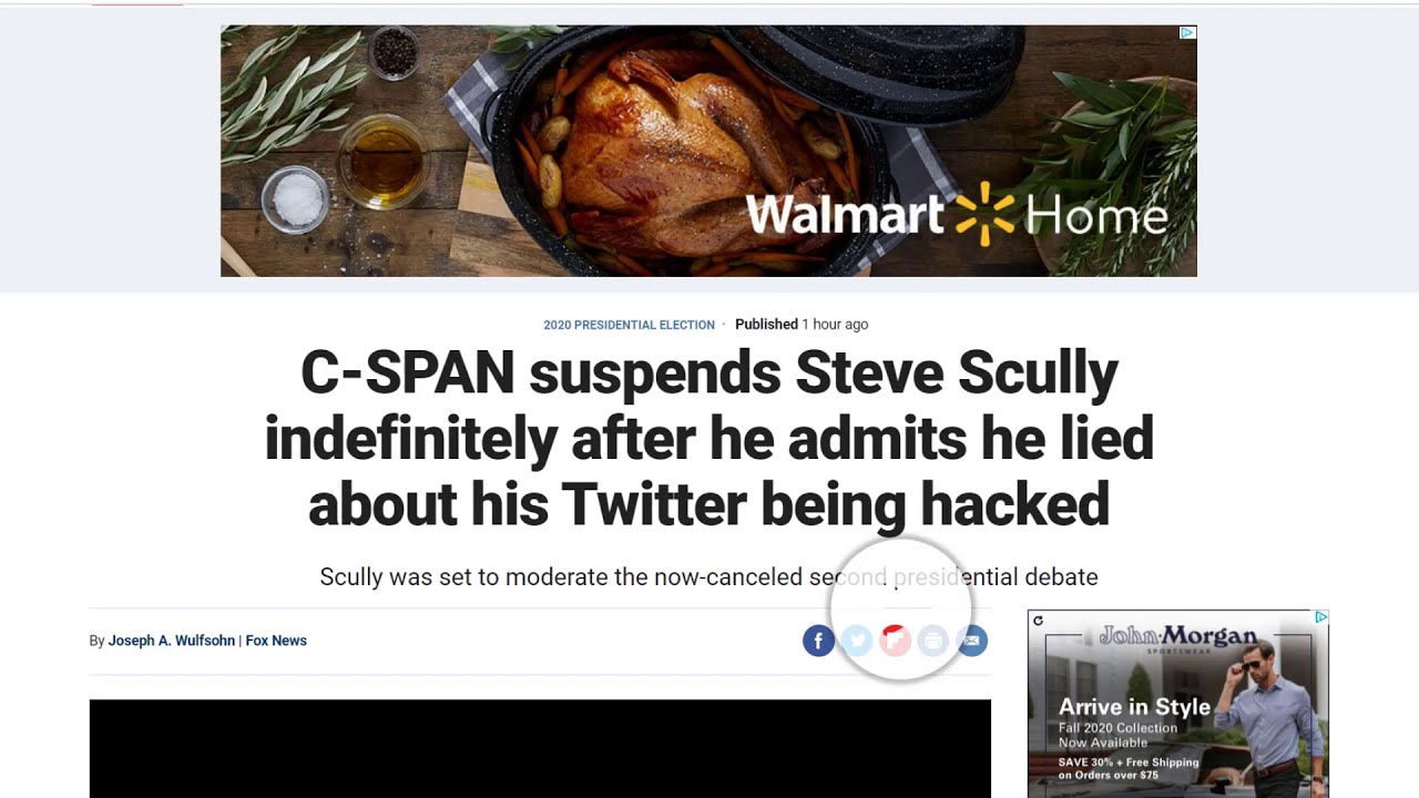 Steve Scully SUSPENDED The rats are scattering !!!!!!