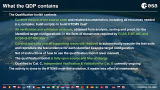 FSW 2022: A prequalification toolkit for RTEMS SMP (enabling multicore technology in space)