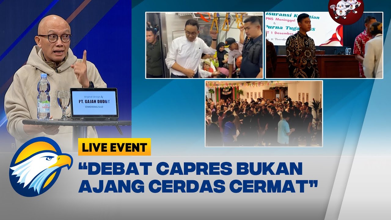 Live Event - Asep Iwan Iriawan: Pra Debat Pemilu 2024 Harus Hebat ...