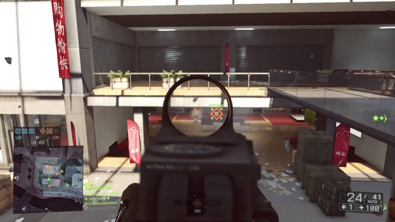 Battlefield 4 zR VS kF Obliteration 5vs5 Siege of Shanghai 2ºRound