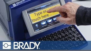 Brady's BBP31 Versatile Sign and Label Printer