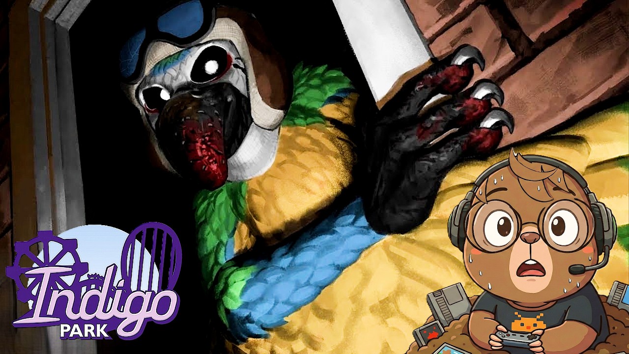 망한 놀이공원에 갇혀버렸습니다... '파피 플레이타임'과 느낌이 비슷한 공포게임!!!  [ 인디고 파크 / indigo park ]