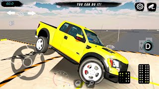 Car Parking Multiplayer #10 Pickup Stunts Jumps Fail! Android gameplay screenshot 4