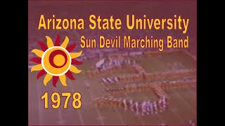 1978 ASU Sun Devil Marching Band   Halftime Show 1