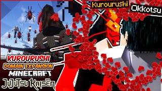 Most DISGUSTING Domain Expansion using Kurourushi inside Minecraft Jujutsu Kaisen!