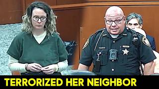 Deputy Says Neighbor “Victimized” Him — Judge Gives Her One Final Chance