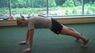 Plank With Hand Slide