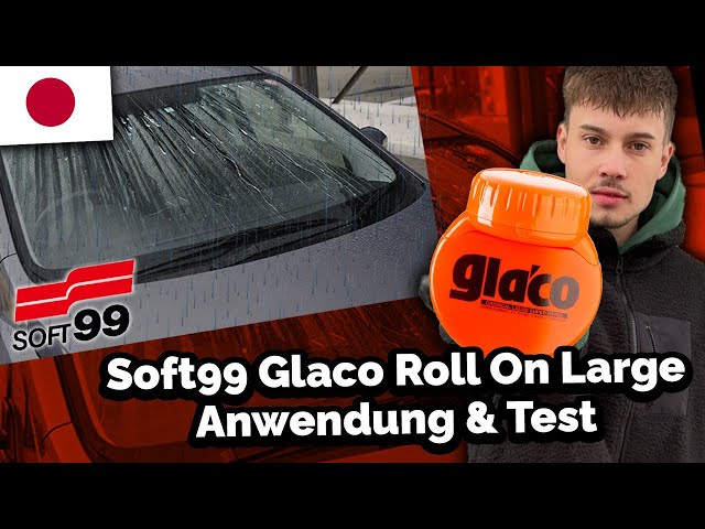 HQS Autopflege - Glaco Roll on Large + Glaco Glass Compound Roll