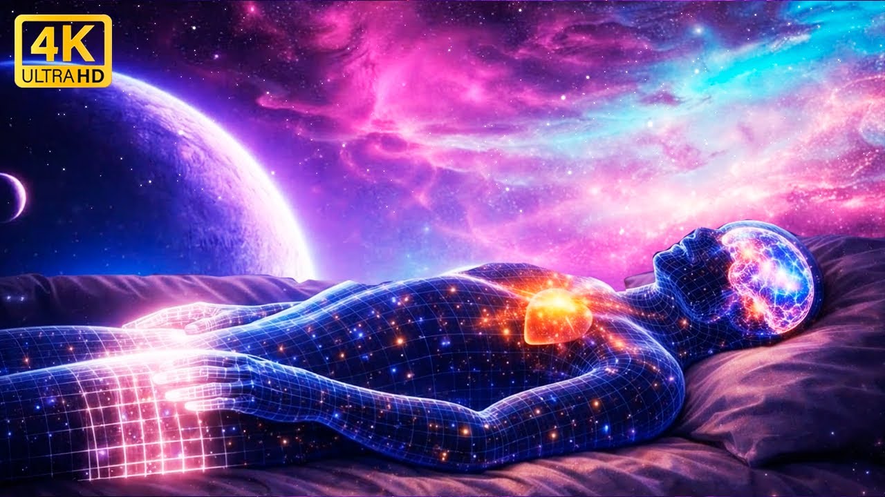 528Hz + 432Hz | The Deepest Healing Sleep: DNA Repair, Heal All Damage In The Body and Spirit #3