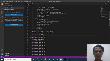 Program Sederhana Konvert Bilangan Desimal ke Binner, Octal, dan Hexa || Python || 21106011297