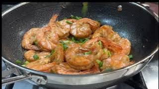 HOMEMADE: CARAMELIZED GARLIC BUTTER SHRIMP