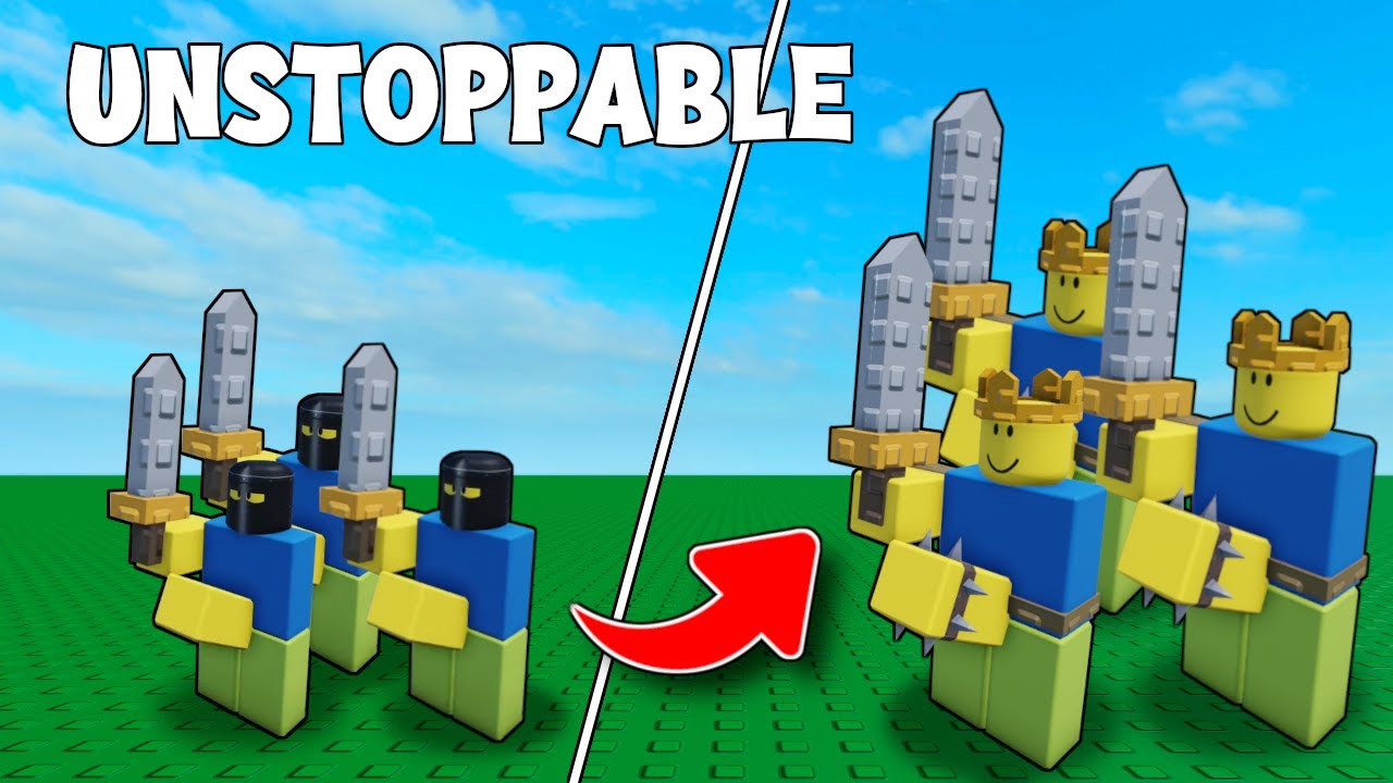 Create An Army Making the BEST army in Roblox Make an Army - YouTube