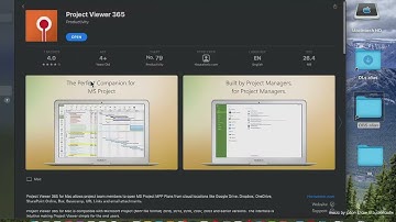 Project Viewer 365 - Mac App Store - Basic Overview
