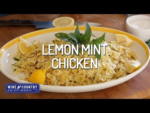 From Larry's Kitchen - Lemon Mint Chicken Pasta