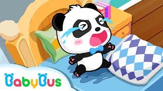 Bayi Panda Ngompol Di Kasur | Kartun Anak | BabyBus Bahasa Indonesia