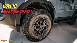 How To Measure Your Wheel Offset in Minutes
