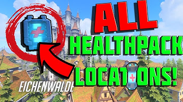 Overwatch Eichenwalde: ALL Healthpack Locations!