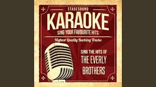 Video thumbnail of "Stagesound Karaoke - ['Til] I Kissed You (Originally Performed By The Everly Brothers) (Karaoke Version)"