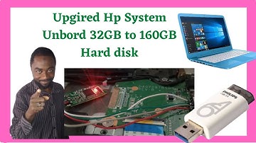 Yadda Zaka karawa Computer girman inbuild hard disk How to Increase Inbuild Memore Chard 32GBto160GB