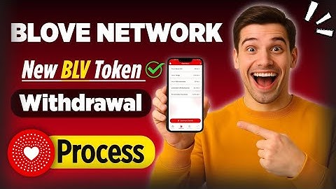 Blove network new token withdrawal process|How to withdraw blove token |Listing Date |#blove_network